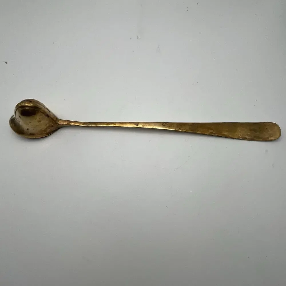 Vintage Solid Brass Candle Snuffer Bell Shape 9” Made In India Cottagecore Decor - Picture 4 of 13